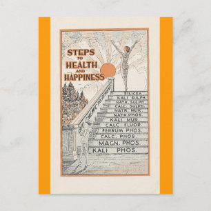 Vintage australische Werbevitamine Postkarte