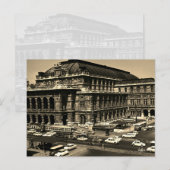 Vintage Austria Vienna Staatsoper opera Postkarte (Vorne/Hinten)