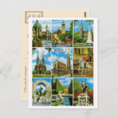 Vintage Austria, Wien, Vienna, Multiview Postkarte (Vorne/Hinten)