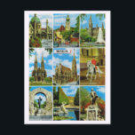 Vintage Austria, Wien, Vienna, Multiview Postkarte<br><div class="desc">Vintage Austria,  Wien,  Vienna,  Multiview</div>