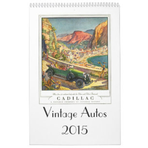 Vintage Auto 2015 Kalender