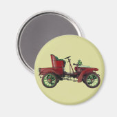 VINTAGE-AUTO,CLASSIC-AUTO-WIEDERHERSTELLUNG - AUTO MAGNET (Vorderseite/Rückseite)