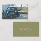 Vintage Auto-Geschäfts-Karten des Hudsons Visitenkarte (Vorne/Hinten)