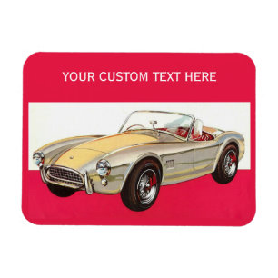 Vintage Auto individuell Magnet