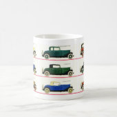 Vintage Auto Kaffeetasse (Mittel)