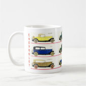 Vintage Auto Kaffeetasse (Links)