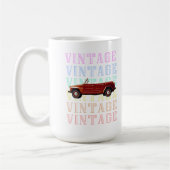 Vintage-Auto Kaffeetasse (Links)