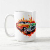 Vintage Auto Kaffeetasse (Links)