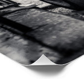 Vintage Auto Perfektes Poster | Fiat 500 | Rom (Ecke)