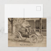 Vintage Auto Postkarte (Vorne/Hinten)