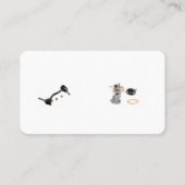 Vintage Auto Repair & Restoration Visitenkarte (Rückseite)