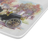 Vintage-Auto-Schneidebrett Schneidebrett (Ecke)