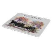 Vintage-Auto-Schneidebrett Schneidebrett (Ecke)