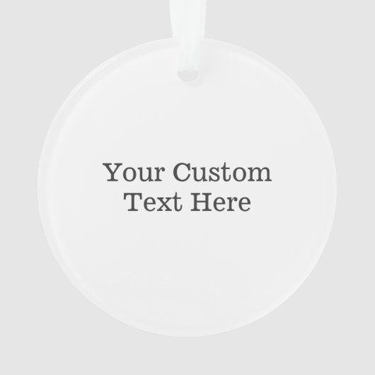 Vintage-Auto-Sonderanfertigung Ornament (Rückseite)