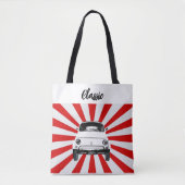 Vintage-Auto-Sonnen-Tasche Tasche (Vorderseite)
