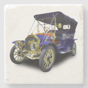 VINTAGE-AUTO STEINUNTERSETZER