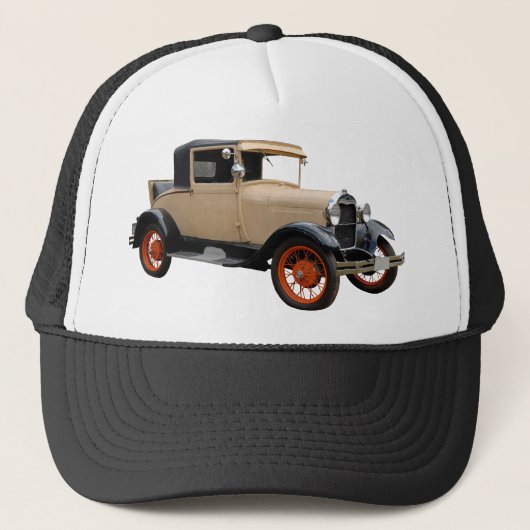 Vintage Auto Truckerkappe (Vorderseite)