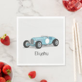 Vintage Auto Upsherin Servietten (Beispiel)