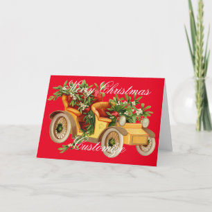 Vintage-Auto Weihnachten Mistelzweig Thunder_Cove