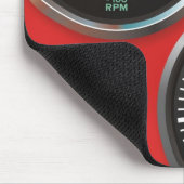 Vintage Autoinstrumente/klassische Automessgeräte Mousepad (Ecke)