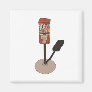 Vintage Automationsmaschine Magnet