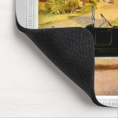Vintage Automobil-Werbung Mousepad (Ecke)