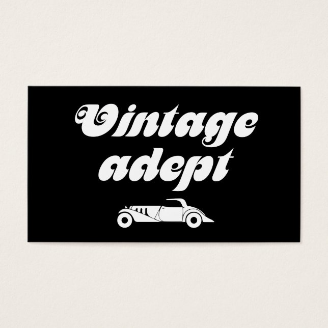 Vintage-Autos (Vorderseite)