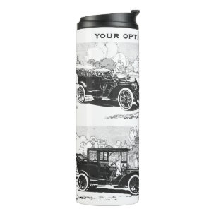 Vintage-Autos benutzerdefinierter Tumbler Thermosbecher