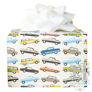 Vintage-Autos Geschenkpapier