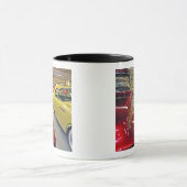 Vintage Autos im Tallahassee-Automobil-Museum Tasse (Zentrum)