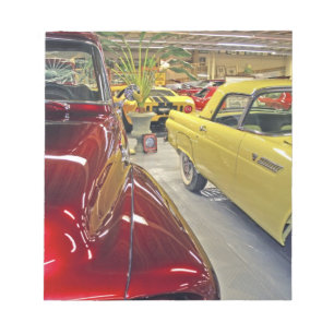 Vintage Autos im Tallahassee Automobile Museum Notizblock