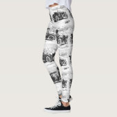 Vintage Autos Kunst Leggings (Links)