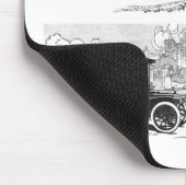 Vintage-Autos Mousepad (Ecke)
