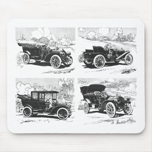 Vintage-Autos Mousepad (Vorne)