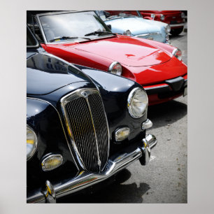 Vintage Autos Poster