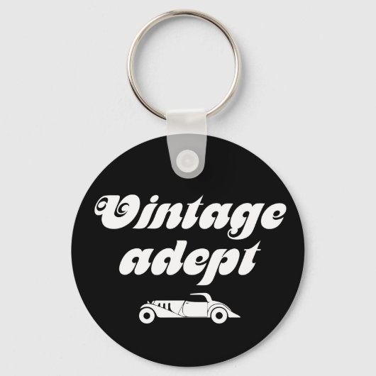 Vintage-Autos Schlüsselanhänger (Vorderseite)
