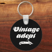 Vintage-Autos Schlüsselanhänger (Vorderseite)