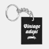 Vintage-Autos Schlüsselanhänger (Vorderseite links)