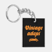 Vintage-Autos Schlüsselanhänger (Vorderseite links)