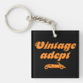 Vintage-Autos Schlüsselanhänger (Vorderseite)