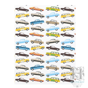 Vintage-Autos Scrapbook-Papier
