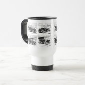 Vintage Autos Tasse - wählen Sie Stil (Vorderseite Links)