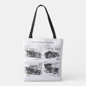 Vintage-Autos Zollsäcke Tasche (Rückseite)