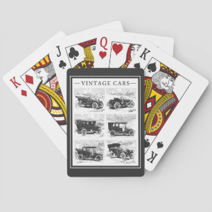 Vintage-Autospielkarten Spielkarten