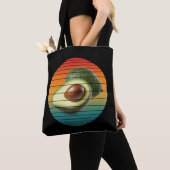 Vintage-Avocado-Frucht vegetarisches Essen Tasche (Von Nahem)