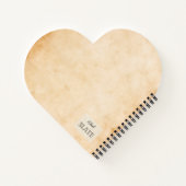 Vintage Avocado-Illustration Notizblock (Rückseite)