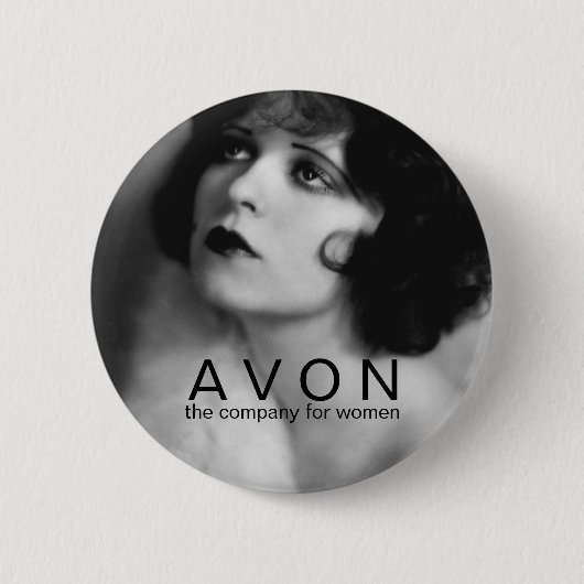 Vintage AVON-Schönheitsbutton Button (Vorderseite)