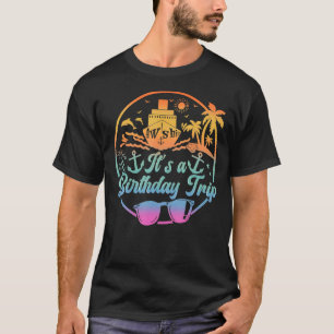 Vintage Aw Schiff seine Geburtstagsreise Kreuzfahr T-Shirt