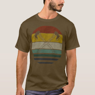 Vintage-Axt Holzfäller T-Shirt