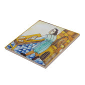 Vintage Azulejo Keramik Dekorative Tile Fliese (Seite)